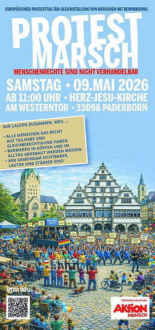 Flyer Protestmarsch
