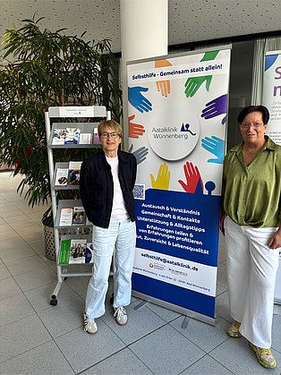 Roll-Up-Ausstellung Aatalklinik Bad Wünnenberg