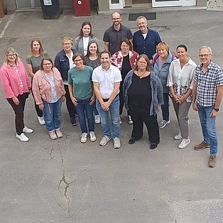 Vertreter Netzwerk "Der Kreis Paderborn hält zusammen"