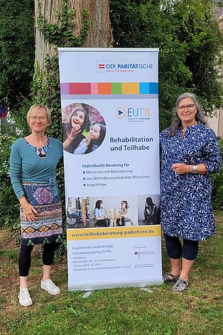 links Jutta Vormberg, rechts Sonja Bokhof