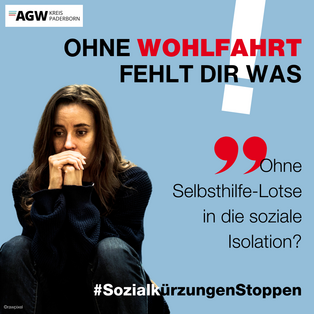 Post-Entwurf zur Kampange Ohne Wohlfahrt fehlt dir was!